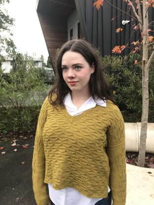 Norah’s Hidden Flower Pullover