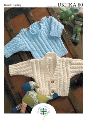 UKHKA 80 Sweater and Cardigan - UKHKA80pdf - Downloadable PDF