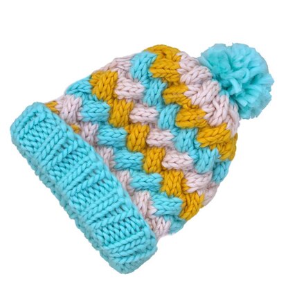 Crosshatch Winter Hat