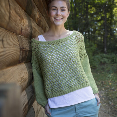 Paloverde Pullover in Berroco Maya - 340-6 - Downloadable PDF