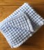 Simple Waffle Baby Blanket