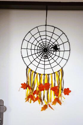 Spider web dream catcher