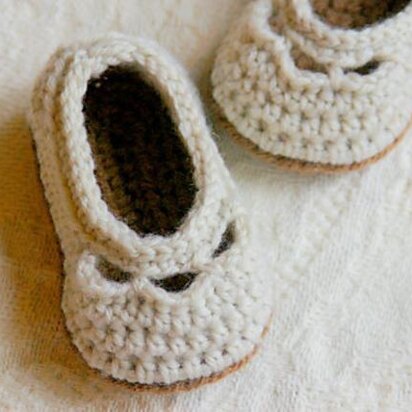 Baby Yoke Ballet Slippers