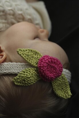 Flowered Baby Headbands