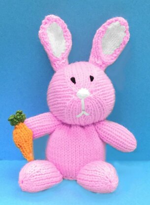 Pink Big Feet Easter Bunny