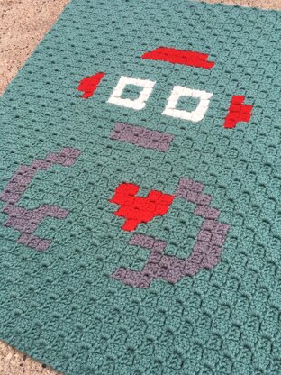 "Beep" (Robot) Lap/Storller blanket