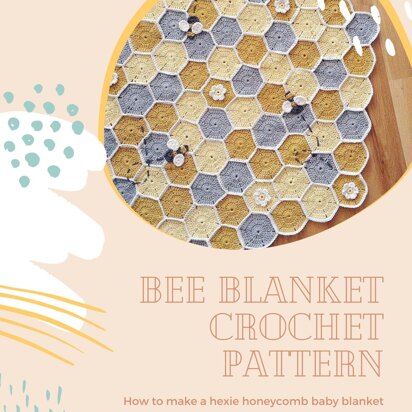 Bee my baby blanket