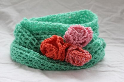 Rose Infinity Scarf