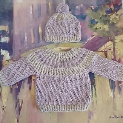 Annapurna Baby Jumper and Hat