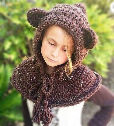 The Beneton Bear Hooded Cowl