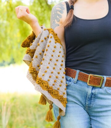 Harvest Moon Shawl