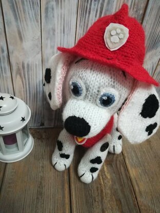 Knitted Marshall (PAW Patrol)