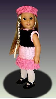 Doll clothes Pattern for American Girl, 18 inch doll. 022