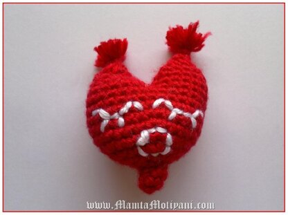 Mrs. Heart Amigurumi