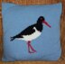Puffin and Oystercatcher Pillow Covers