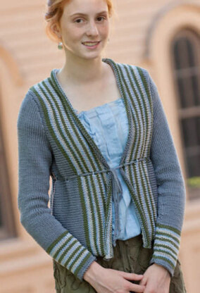 Tremont Cardigan in Classic Elite Yarns Provence