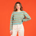 Paintbox Yarns Diamond Fairisle Sweater PDF (Free)