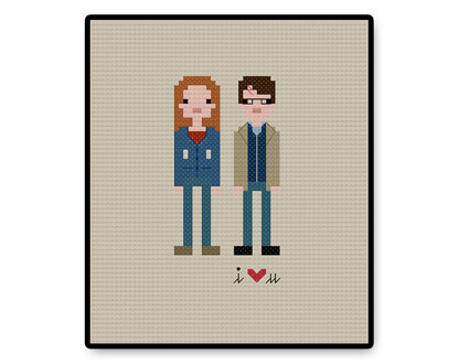 Harry and Ginny In Love - PDF Cross Stitch Pattern