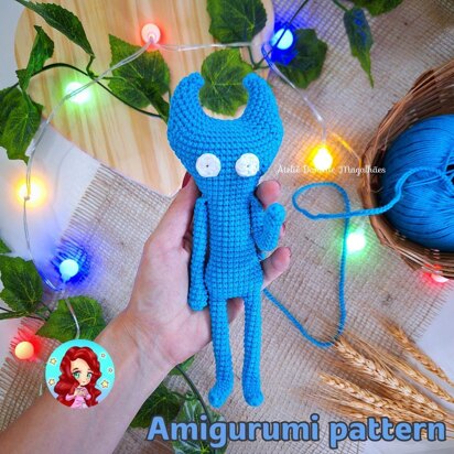 Blue Yarny Amigurumi Pattern