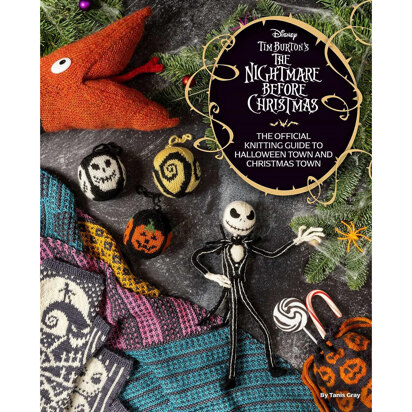 Insight Editions The Official Knitting Guide to Halloween Town and Christmas Town