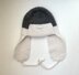 Pattern: knitted baby aviator hat, earflap hat, winter hat