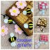 Bees and Flowers TIC TAC TOE Game