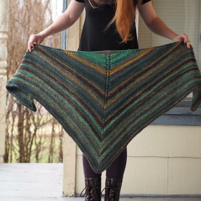 Simple Shawl - knitting pattern