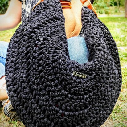 Large half moon bag