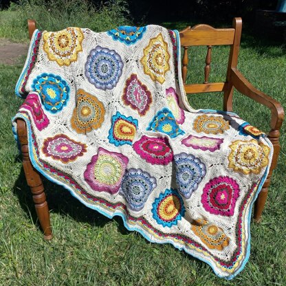 Flower Bouquet Squares