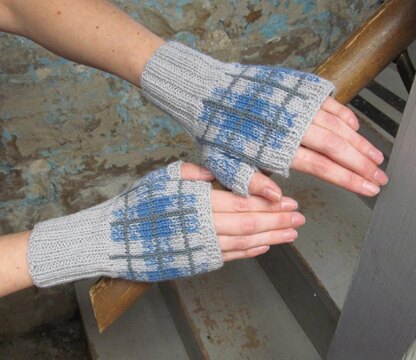 Cuthaig Plaid Mitts