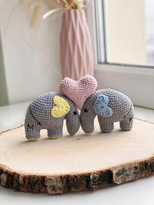 Elephant in Love Toy