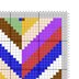 C2C Colorwork Herringbone Blanket Stroller Tutorial Baby Crip Pattern