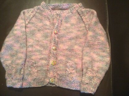 Lilly's owl cardi