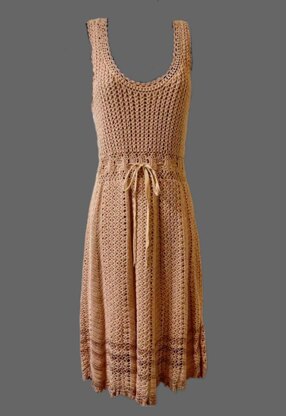 Sleeveless Crochet Midi Dress