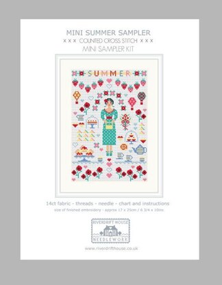 Riverdrift House Summer Mini Cross Stitch Kit