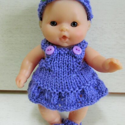 5" Berenguer Sundress Knitting Pattern