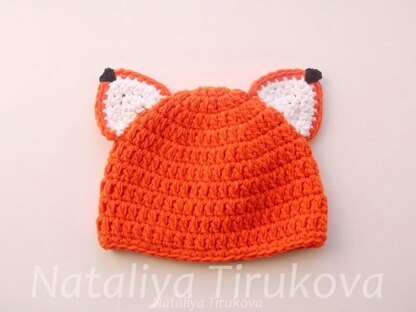 Crochet Fox Hat