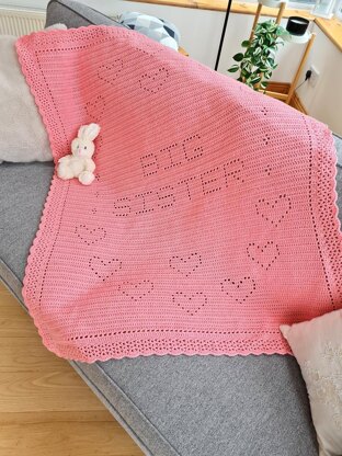 Big Sister Filet Blanket