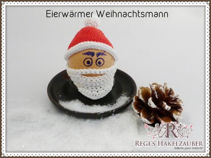 Häkelanleitung Eierwärmer Weihnachtsmann & Knecht Ruprecht