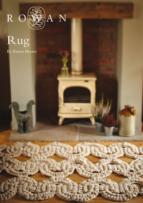 Rug in Rowan Big Wool