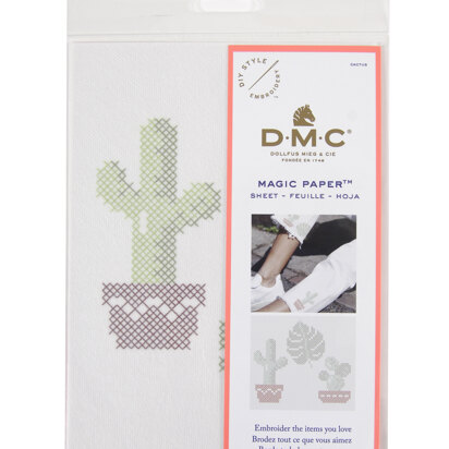 DMC Magic Paper Cactus Cross Stitch Sheet