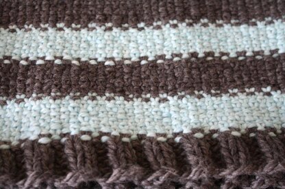 Bulky Weight Linen Stitch Cowl