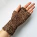 Scallop Cable Mitts