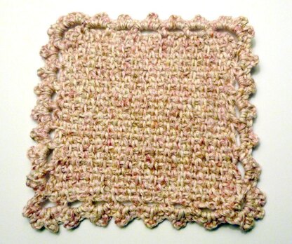 Picot Mug Rug