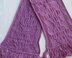 Warm Cozy Cabled Scarf