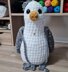Sidney the Seagull - UK Terminology - Amigurumi