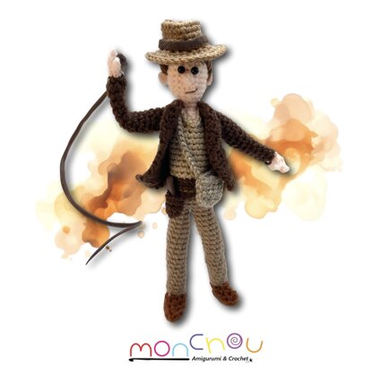 Indiana Jones Amigurumi