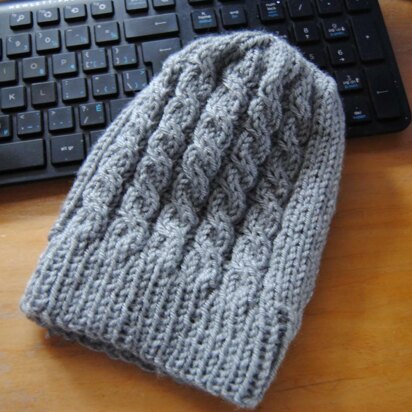 Cutest Cabled Beanie