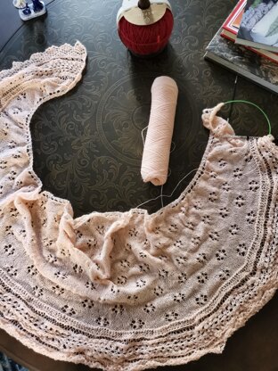Lily Garden Lace Shawl