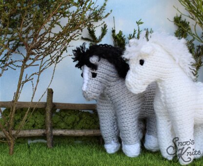 Horse Pony Knitting Pattern Snoo's Knits